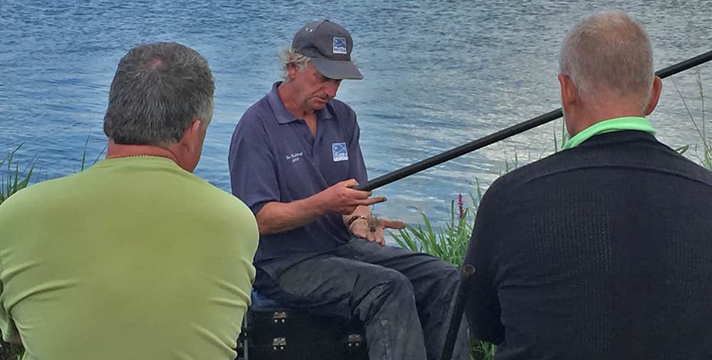 Bankside angling tuition by Nick Larkin of Nisa Feeders